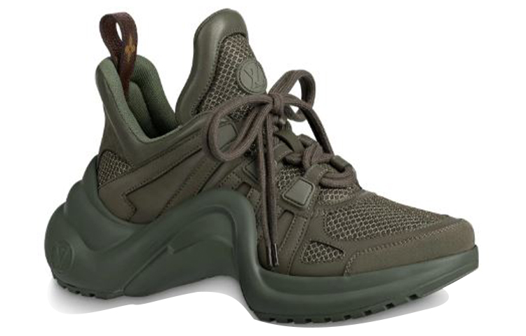 Order (W) Louis Vuitton Archlight 1.0 Sneakers ''Olivgrün'' 1A8822