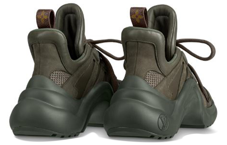 Shop (W) Louis Vuitton Archlight 1.0 Sneakers ''Olivgrün'' 1A8822
