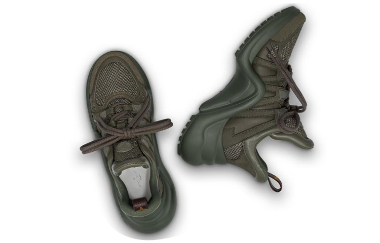 Purchase (W) Louis Vuitton Archlight 1.0 Sneakers ''Olivgrün'' 1A8822