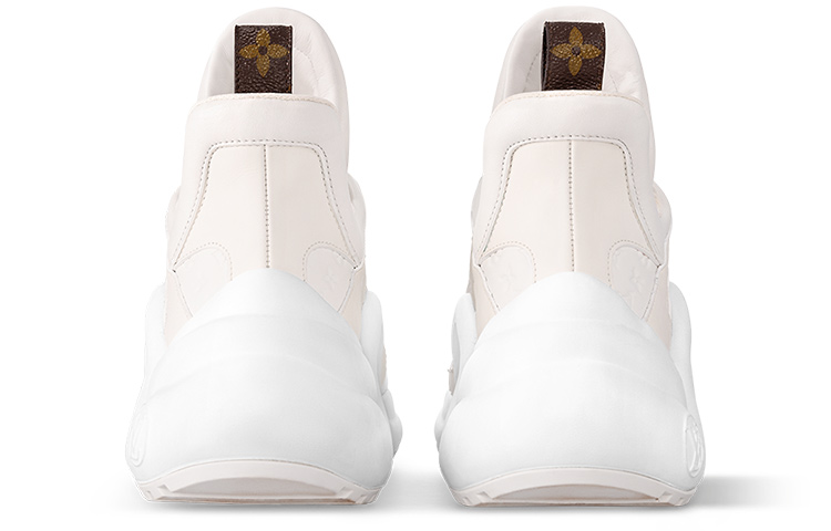 Purchase LOUIS VUITTON Archlight 1.0 皮革 圓頭繫帶 低筒 老爹鞋 5cm 女款 白色