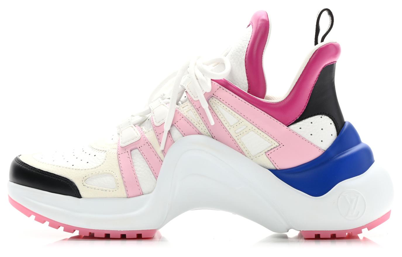 (W) LV Archlight 1.0 Sneakers 'White Pink'