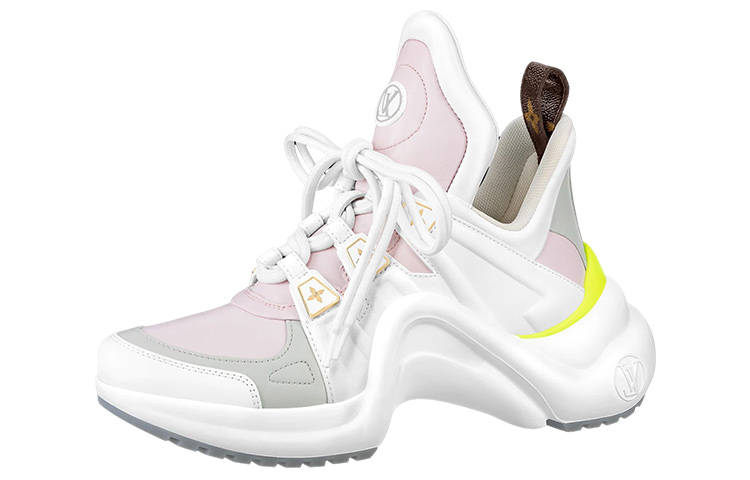 Buy (W) 루이비통 아치라이트 1.0 화이트핑크그레이 스니커즈 1AACND