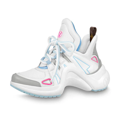(W) LV Archlight 1.0 Sneakers 'White Blue Grey'