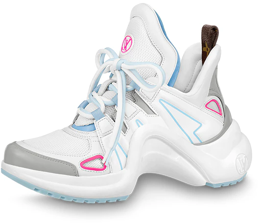 women-louis-vuitton-archlight-1-0-white-blue-comfort-durable-low-top-1-a951-h