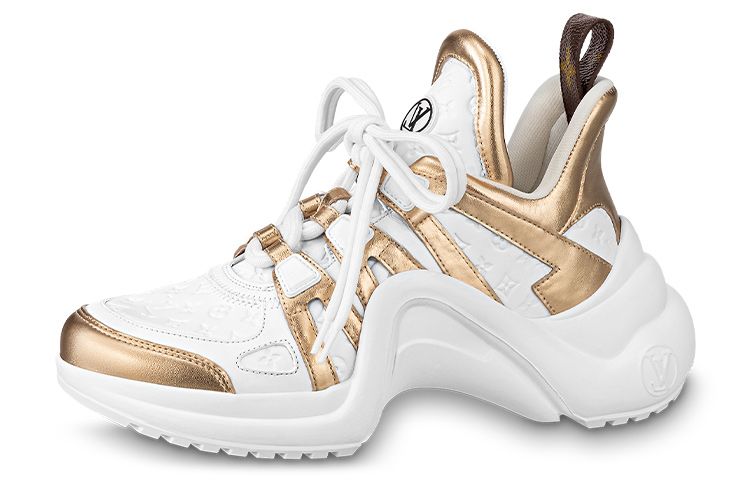 (Women) Louis Vuitton Archlight 1.0 Sneakers 'White Gold' 1ABVG1