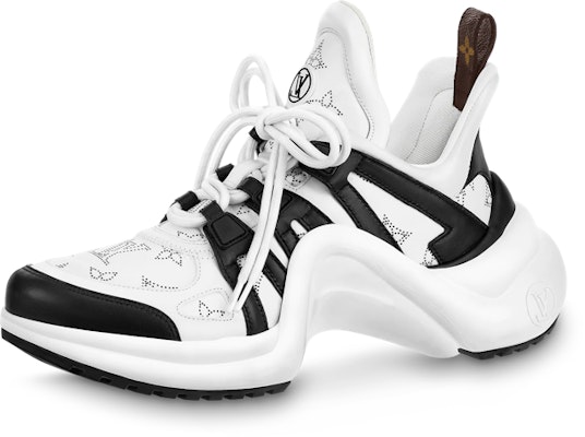 (Women) Louis Vuitton Archlight 1.0 Sneakers 'White Black with Hollow Monogram' 1AAM2W Buy (Women) Louis Vuitton Archlight 1.0 Sneakers 'White Black with Hollow Monogram' 1AAM2W