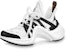 (W) Louis Vuitton Archlight 1.0 Sneakers 'Putih Hitam dengan Monogram Berongga' 1AAM2W