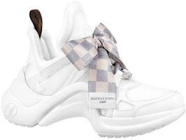 (W) Louis Vuitton Archlight 1.0 Sneakers 'Putih dengan Reben Kotak-Kotak' 1AACPW Order (W) Louis Vuitton Archlight 1.0 Sneakers 'Putih dengan Reben Kotak-Kotak' 1AACPW