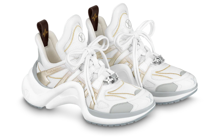 Order (W) ルイ・ヴィトン アークライト 1.0 白/金銀 1AAVXU