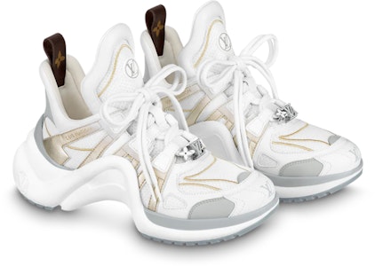 (W) 路易威登 Archlight 1.0 运动鞋 '金银白色' 1AAVXU Order (W) 路易威登 Archlight 1.0 运动鞋 '金银白色' 1AAVXU