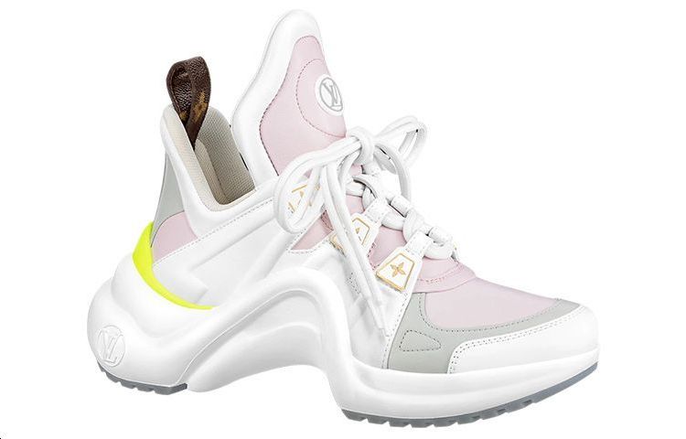 Order (W) 루이비통 아치라이트 1.0 화이트핑크그레이 스니커즈 1AACND