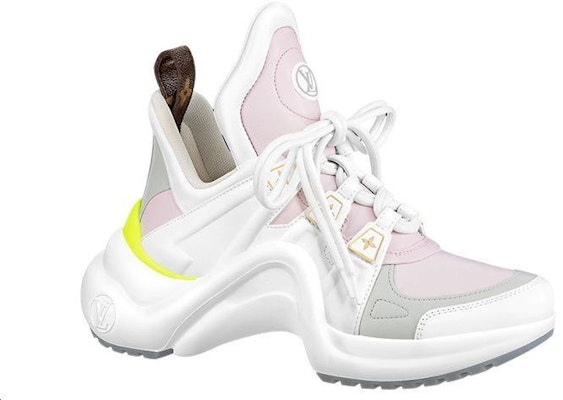 (Women) Louis Vuitton Archlight 1.0 Sneakers 'White Pink Grey' 1AACND Order (Women) Louis Vuitton Archlight 1.0 Sneakers 'White Pink Grey' 1AACND