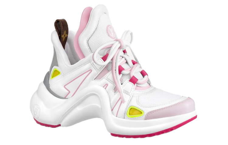 Order (W) Louis Vuitton Archlight 1.0 Sneakers ''Wit Roze Rood'' 1A9511