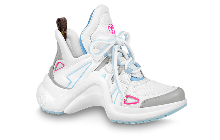 (W) LV Archlight 1.0 Sneakers 'White Blue Grey' 圖 2