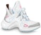 (W) Louis Vuitton Archlight 1.0 Sneakers 'Putih Biru Kelabu' 1A951H