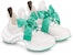 (W) Louis Vuitton Archlight 1.0 Sneakers 'Putih dengan Reben Monogram Hijau' 1AB42Z