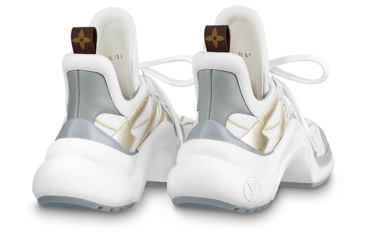 Lookbook (W) ルイ・ヴィトン アークライト 1.0 白/金銀 1AAVXU