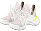 Lookbook (W) Louis Vuitton Archlight 1.0 Sneakers 'Putih Merah Jambu Kelabu' 1AACND