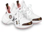 Lookbook (W) Louis Vuitton Archlight 1.0 Sneakers ''Wit met Groot Logo'' 1A93WZ