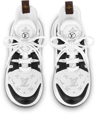 (Women) Louis Vuitton Archlight 1.0 Sneakers 'White Black with Hollow Monogram' 1AAM2W Lookbook (Women) Louis Vuitton Archlight 1.0 Sneakers 'White Black with Hollow Monogram' 1AAM2W
