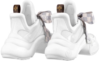 (W) Louis Vuitton Archlight 1.0 Sneakers 'Putih dengan Reben Kotak-Kotak' 1AACPW Shop (W) Louis Vuitton Archlight 1.0 Sneakers 'Putih dengan Reben Kotak-Kotak' 1AACPW