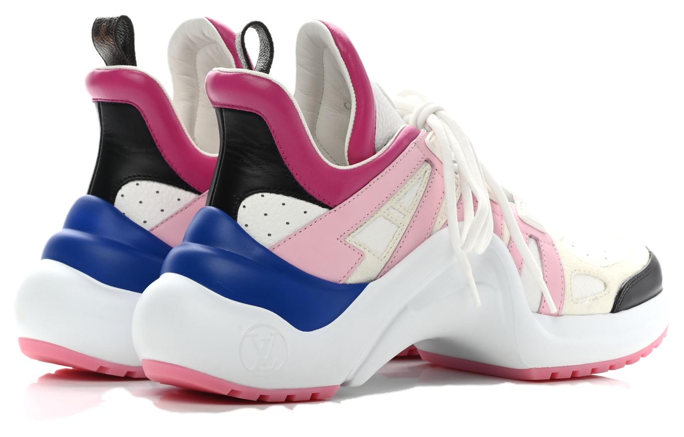 (W) LV Archlight 1.0 Sneakers 'White Pink' 圖 4