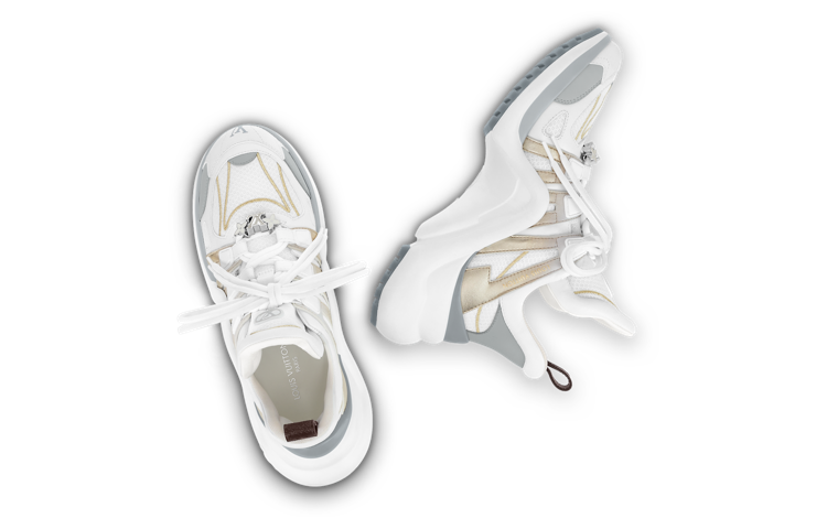 Shop (W) ルイ・ヴィトン アークライト 1.0 白/金銀 1AAVXU