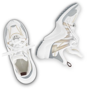 (W) 路易威登 Archlight 1.0 运动鞋 '金银白色' 1AAVXU Shop (W) 路易威登 Archlight 1.0 运动鞋 '金银白色' 1AAVXU