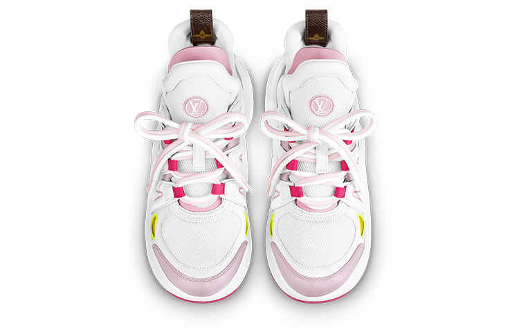 Shop (W) Louis Vuitton Archlight 1.0 Sneakers ''Wit Roze Rood'' 1A9511
