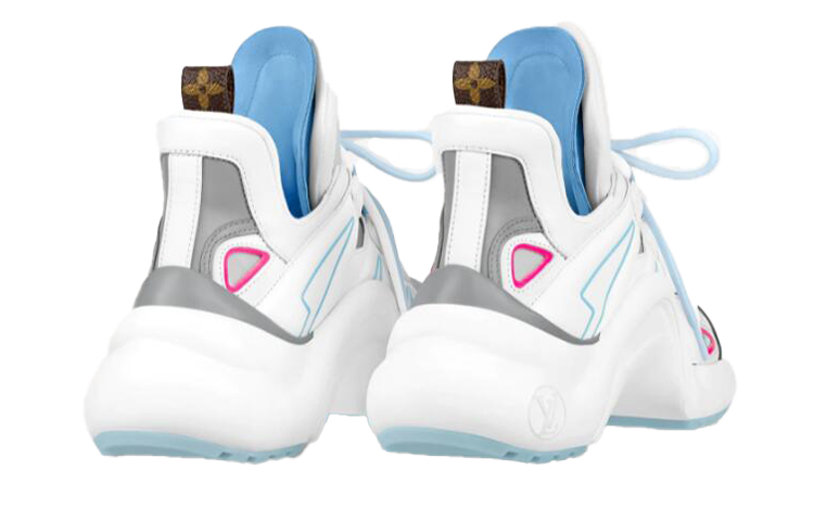 Shop (W) Sneakers Louis Vuitton Archlight 1.0 ''Bianco Blu Grigio'' 1A951H