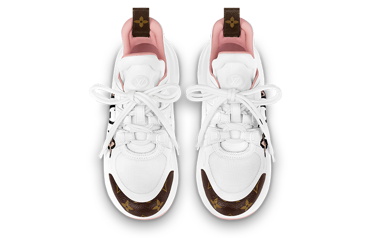 Shop (W) Louis Vuitton Archlight 1.0 Sneakers ''Wit met Groot Logo'' 1A93WZ