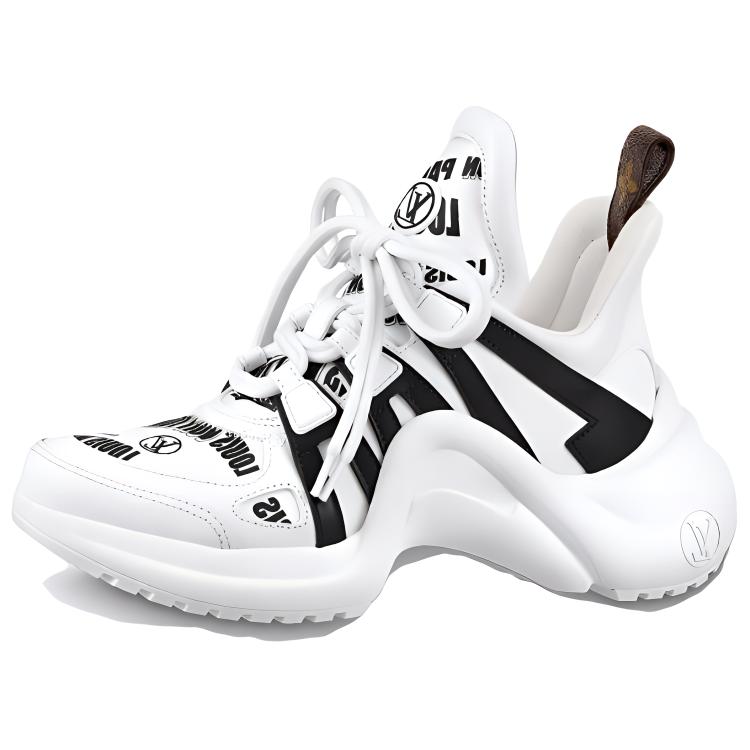 (Women) Louis Vuitton Archlight 1.0 Sneakers Black 'White' 1A9D3Y