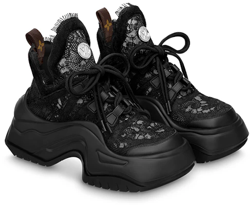 (W) Louis Vuitton Archlight 2.0 Platform Sneakers 'Renda Hitam' 1ABI3P Order (W) Louis Vuitton Archlight 2.0 Platform Sneakers 'Renda Hitam' 1ABI3P