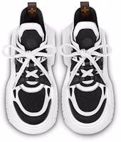 Lookbook LOUIS VUITTON Archlight 2.0 牛皮網布 低筒系帶 運動休閒鞋 女款 黑白色