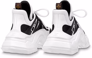 Purchase LOUIS VUITTON Archlight 2.0 牛皮網布 低筒系帶 運動休閒鞋 女款 黑白色