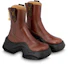 Lookbook (Women) Louis Vuitton Archlight 2.0 'Brown Leather Zip Boot' 1ABHSO