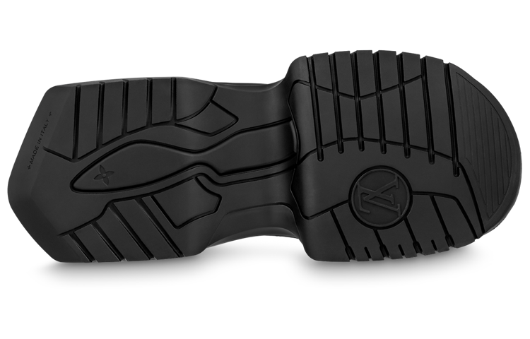 Purchase (W) ルイ・ヴィトン アーチライト2.0 ブラウンレザー ジップブーツ 1ABHSO