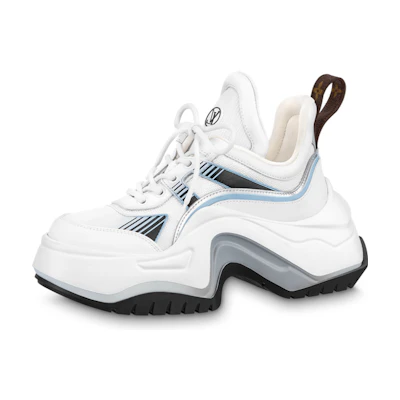 (W) LV Archlight 2.0 Platform Sneakers 'White Blue Grey'