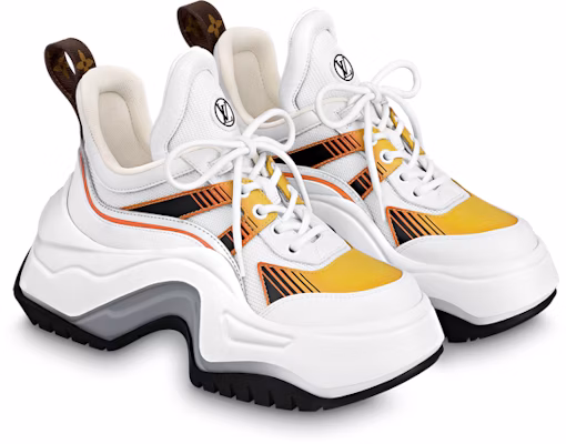 LV Archlight 2.0 系帶 低筒 運動休閒鞋 女款 白黃色 Order LV Archlight 2.0 系帶 低筒 運動休閒鞋 女款 白黃色