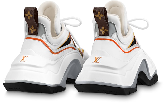 LV Archlight 2.0 系帶 低筒 運動休閒鞋 女款 白黃色 Lookbook LV Archlight 2.0 系帶 低筒 運動休閒鞋 女款 白黃色