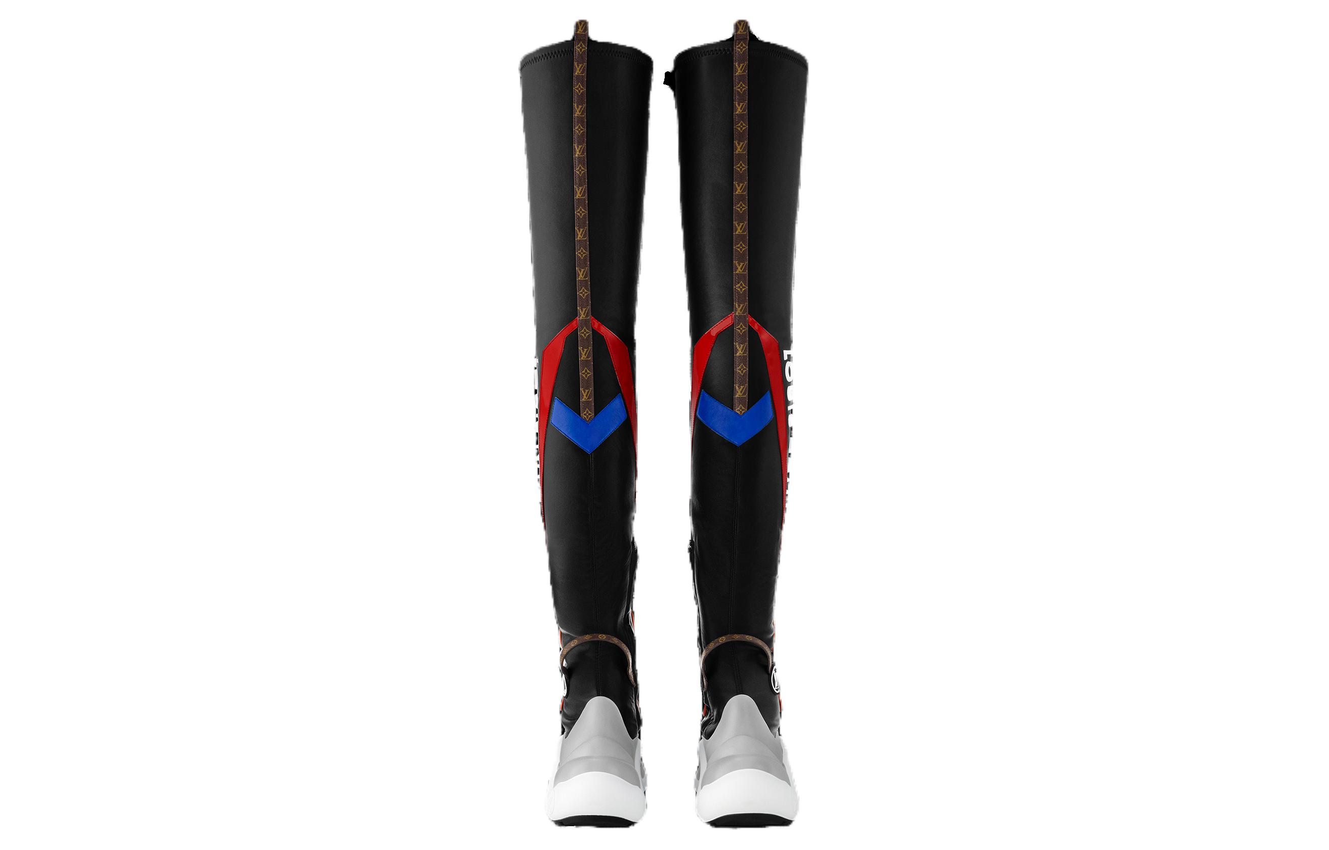 Purchase 路易威登 Archlight 2.0 Archlight 套筒 時尚 高筒靴 女款 黑藍紅