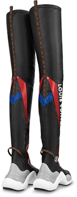 (Women) Louis Vuitton Archlight 2.0 High-Top 'Black Blue Red' 1ABHXJ Lookbook (Women) Louis Vuitton Archlight 2.0 High-Top 'Black Blue Red' 1ABHXJ