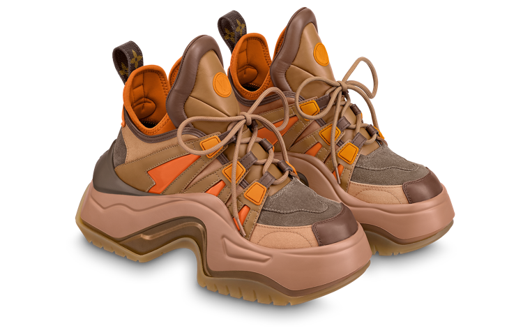 Lookbook (W) Louis Vuitton Archlight 2.0 Low ''Marron'' 1ABIJ8