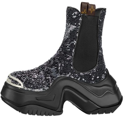 (W) Louis Vuitton Archlight 2.0 Platform 'Black Slip-On Chelsea' Hitam Lelaki 1AB3I5 Buy (W) Louis Vuitton Archlight 2.0 Platform 'Black Slip-On Chelsea' Hitam Lelaki 1AB3I5