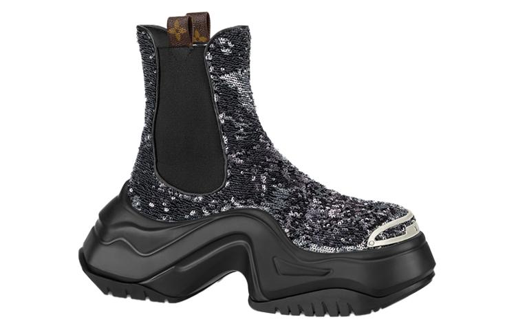 Order (W) Louis Vuitton Archlight 2.0 Plataforma 'Black Slip-On Chelsea' 1AB3I5