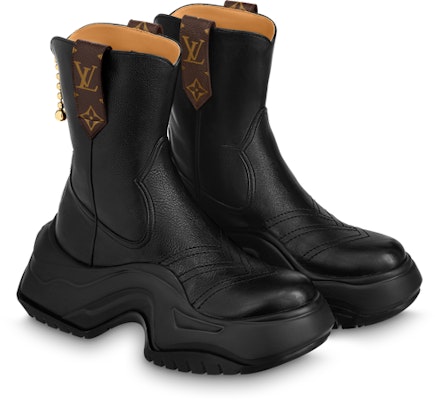 (Women) Louis Vuitton Archlight 2.0 Platform 'Black Leather Zip Boot' 1ABHT4 Lookbook (Women) Louis Vuitton Archlight 2.0 Platform 'Black Leather Zip Boot' 1ABHT4