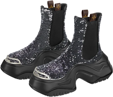 (Women) Louis Vuitton Archlight 2.0 Platform 'Black Slip-On Chelsea' 1AB3I5 Lookbook (Women) Louis Vuitton Archlight 2.0 Platform 'Black Slip-On Chelsea' 1AB3I5