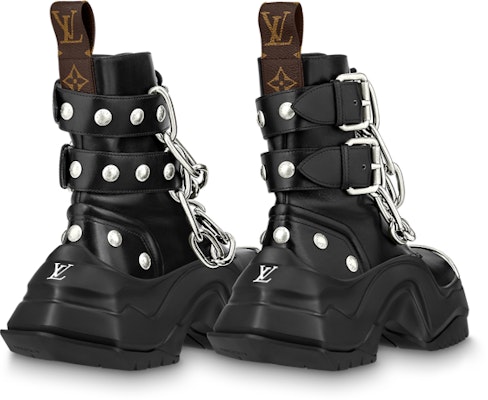 (Women) Louis Vuitton Archlight 2.0 Platform 'Black Leather Buckle' 1AB08M Lookbook (Women) Louis Vuitton Archlight 2.0 Platform 'Black Leather Buckle' 1AB08M