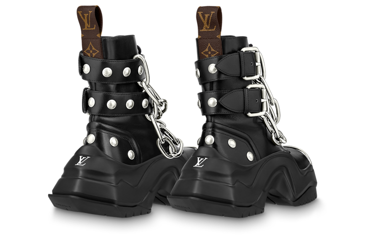 Lookbook (Women) Louis Vuitton Archlight 2.0 Platform 'Black Leather Buckle' 1AB08M