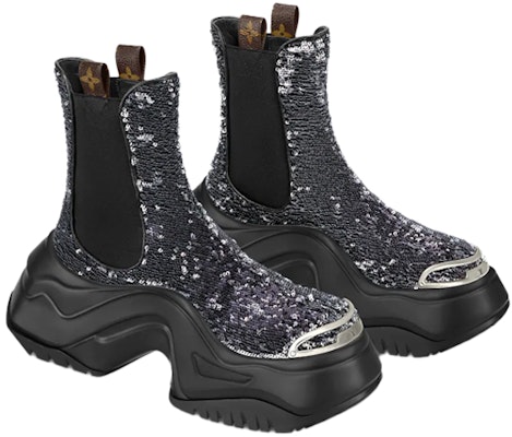 (W) Louis Vuitton Archlight 2.0 Platform 'Black Slip-On Chelsea' Hitam Lelaki 1AB3I5 Shop (W) Louis Vuitton Archlight 2.0 Platform 'Black Slip-On Chelsea' Hitam Lelaki 1AB3I5